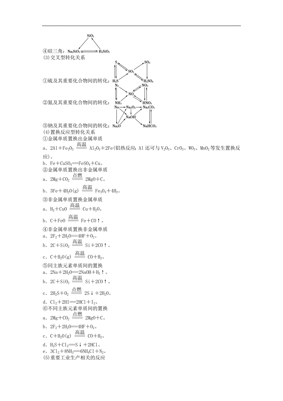 高考化学大一轮复习 第四章 非金属及其化合物 专题讲座（四）无机框图推断题的解题策略_第3页