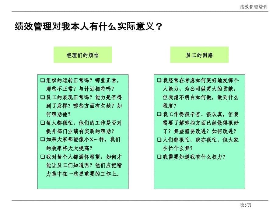 绩效管理体系培训ppt课件_第5页