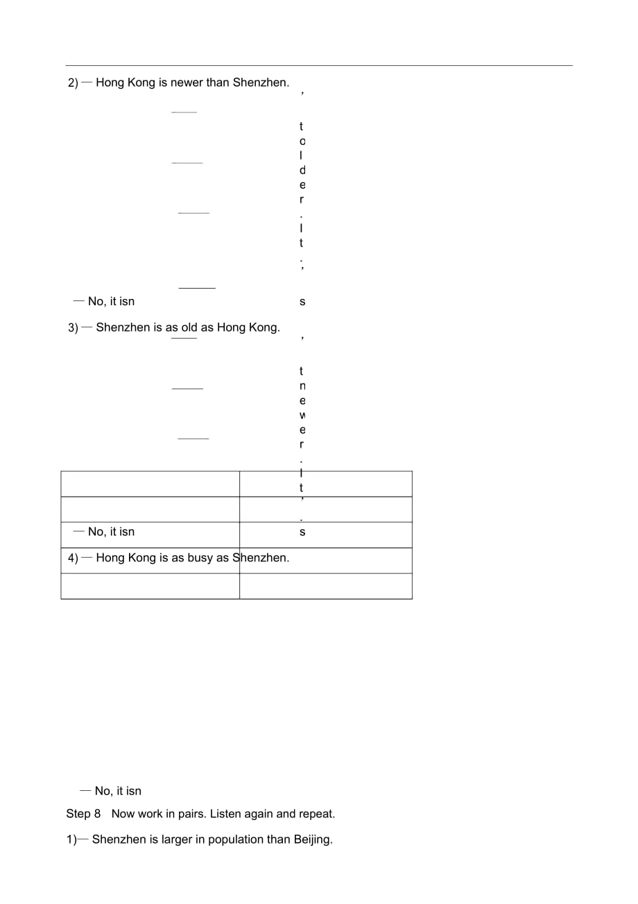 【外研版】2015-2016学年八年级英语上册：Module2单元教案设计_第3页