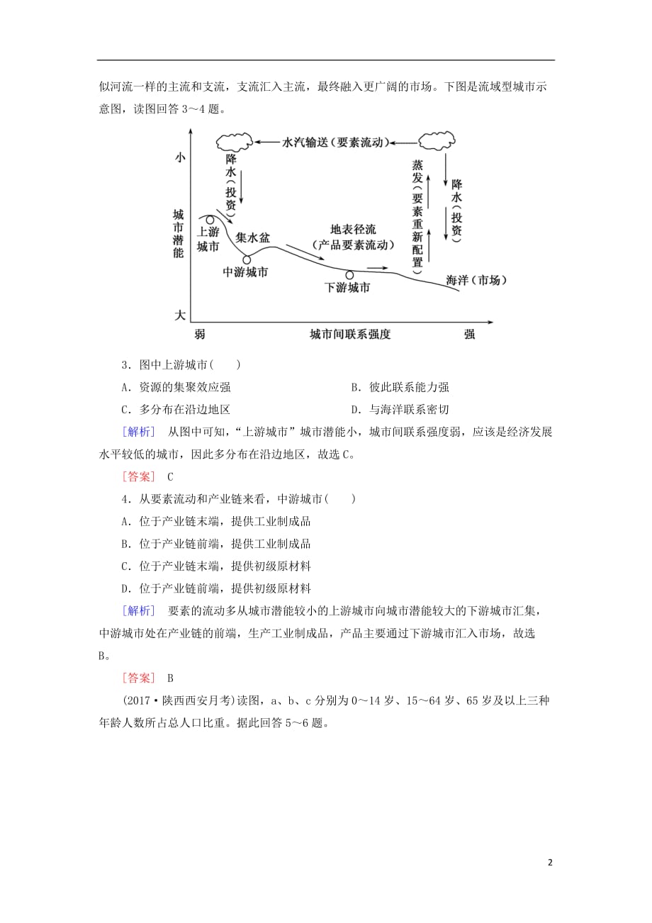 云南省峨山彝族自治县高考地理二轮专题复习跟踪强化训练4_第2页