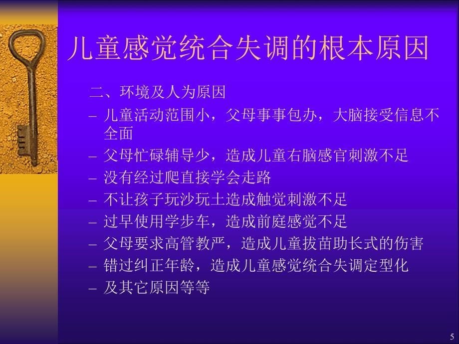 儿童感觉统合失调演示课件_第5页