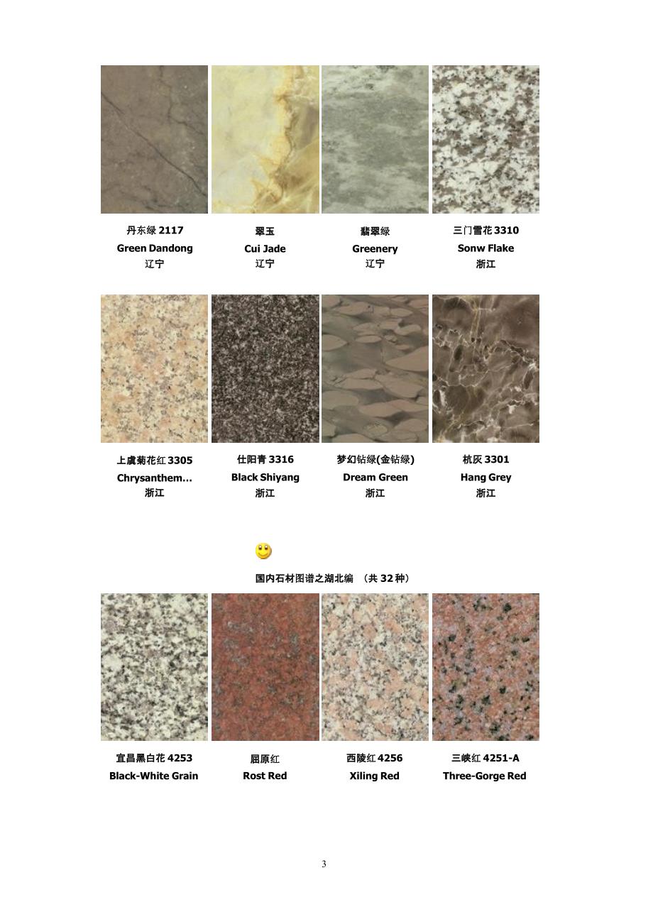 国内石材图谱（2020年10月整理）.pptx_第3页