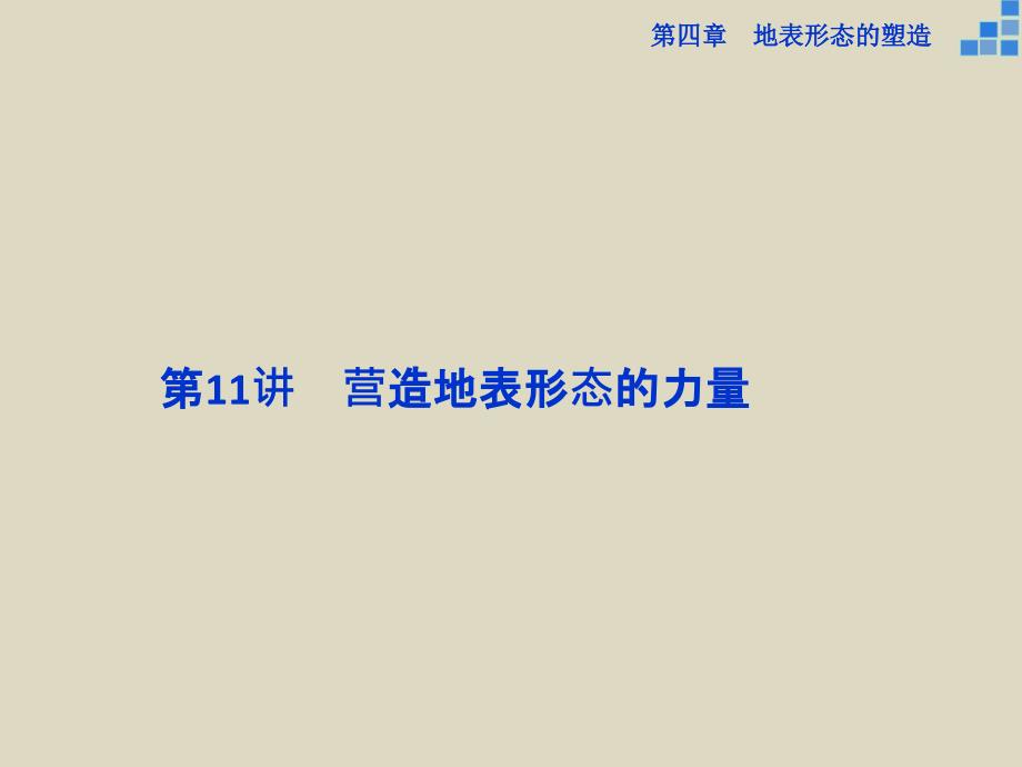 2016届高考地理一轮复习课件第四章第11讲《营造地表形态的力量》_第2页