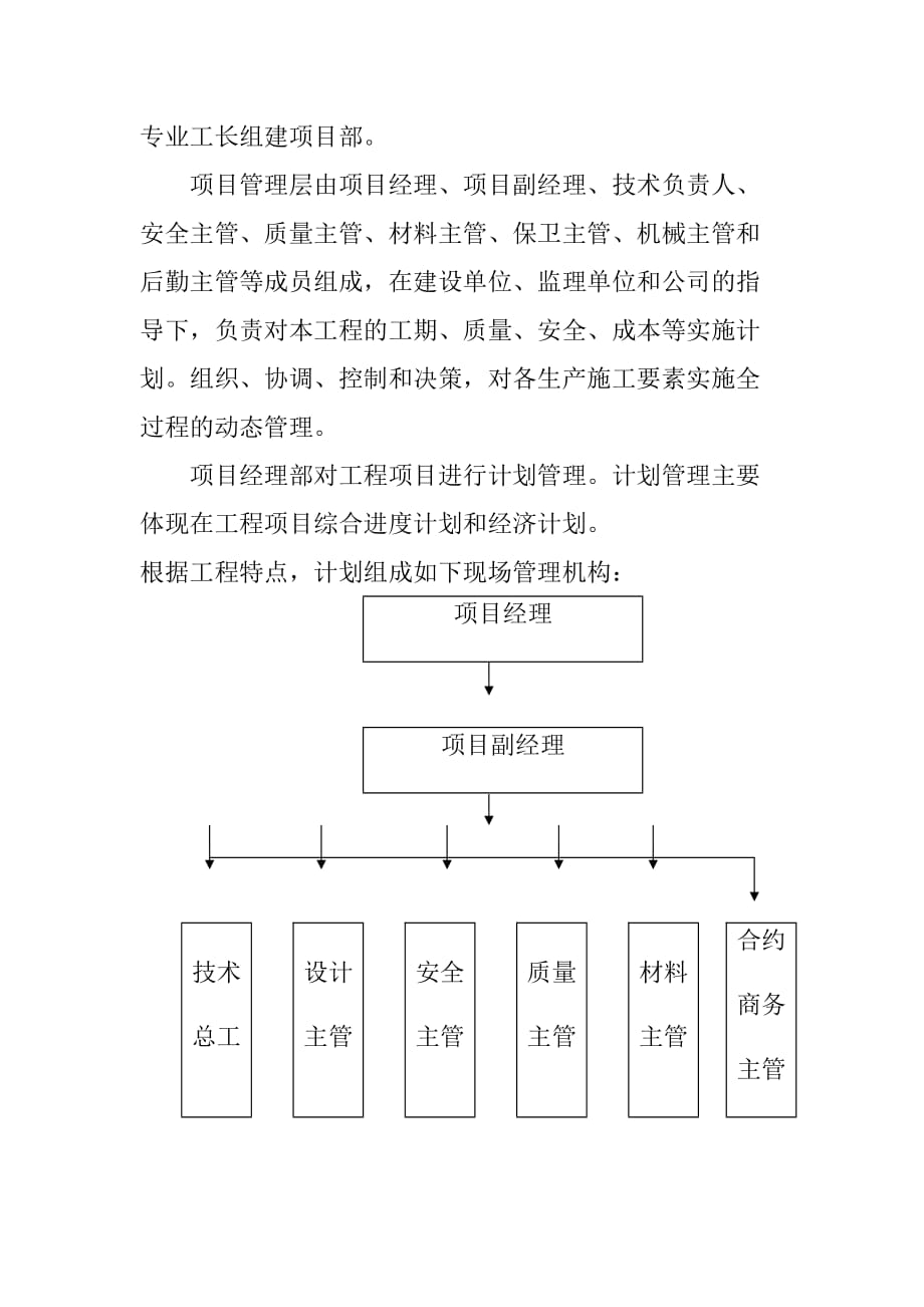 村村通工程施工劳动力安排和材料投入计划及其保证措施_第3页