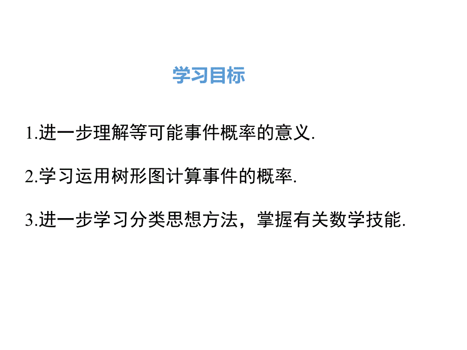 (人教版)2020年九年级数学上25.2.2《画树状图求概率》ppt课件_第2页