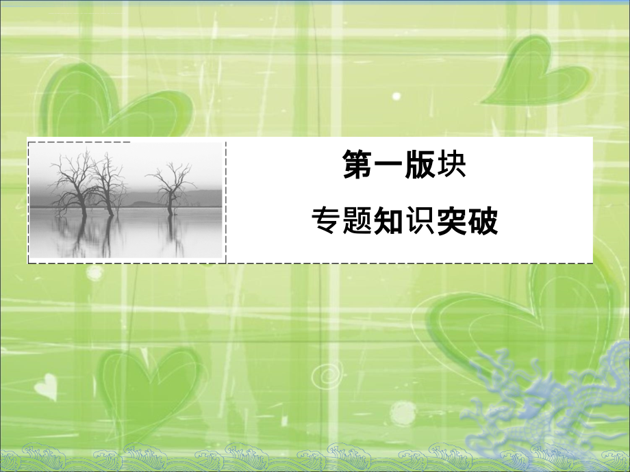 2015届高考数学状元之路二轮复习专题知识突破课件1.4.1空间几何体的三视图、表面积与体积_第2页