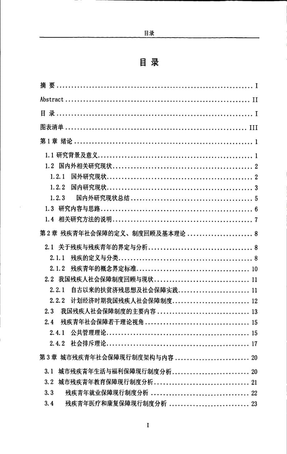 我国城市残疾青年社会保障研究——N市D区残疾青年调查引发的思考_第5页