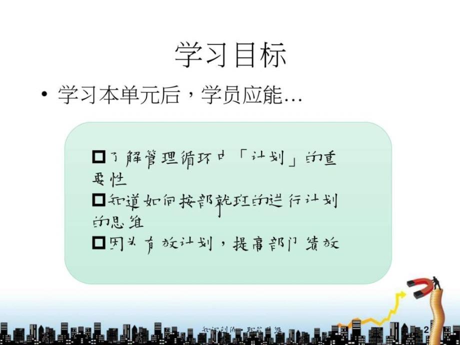 2019年工作计划与执行ppt课件_第2页