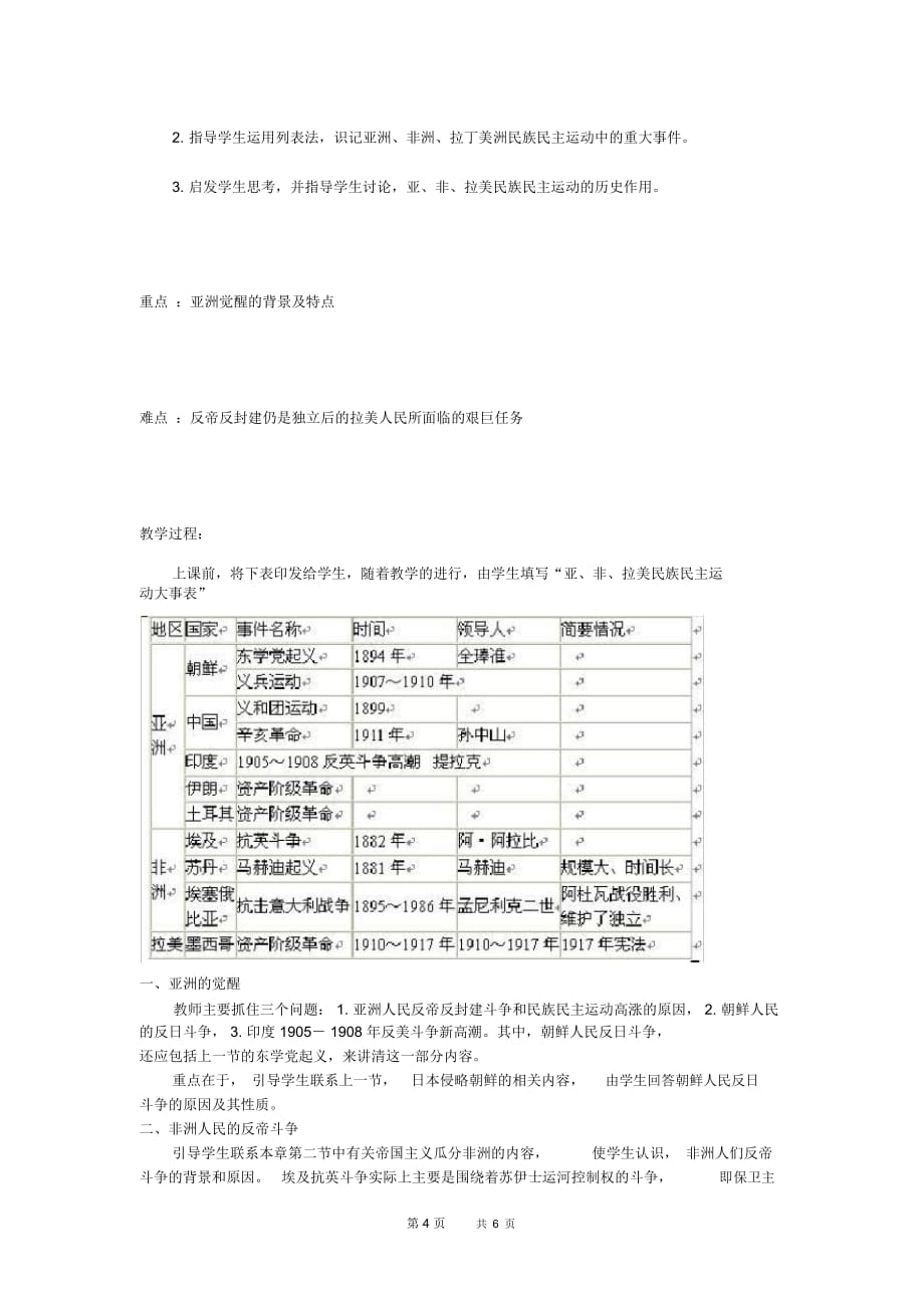 高二历史教案：第四章垄断资本主义的形成_第4页