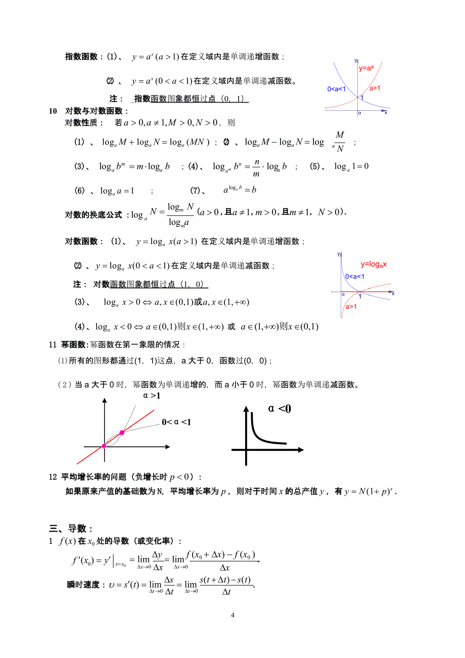 高中所有数学公式(理科)（2020年10月整理）.pptx_第4页