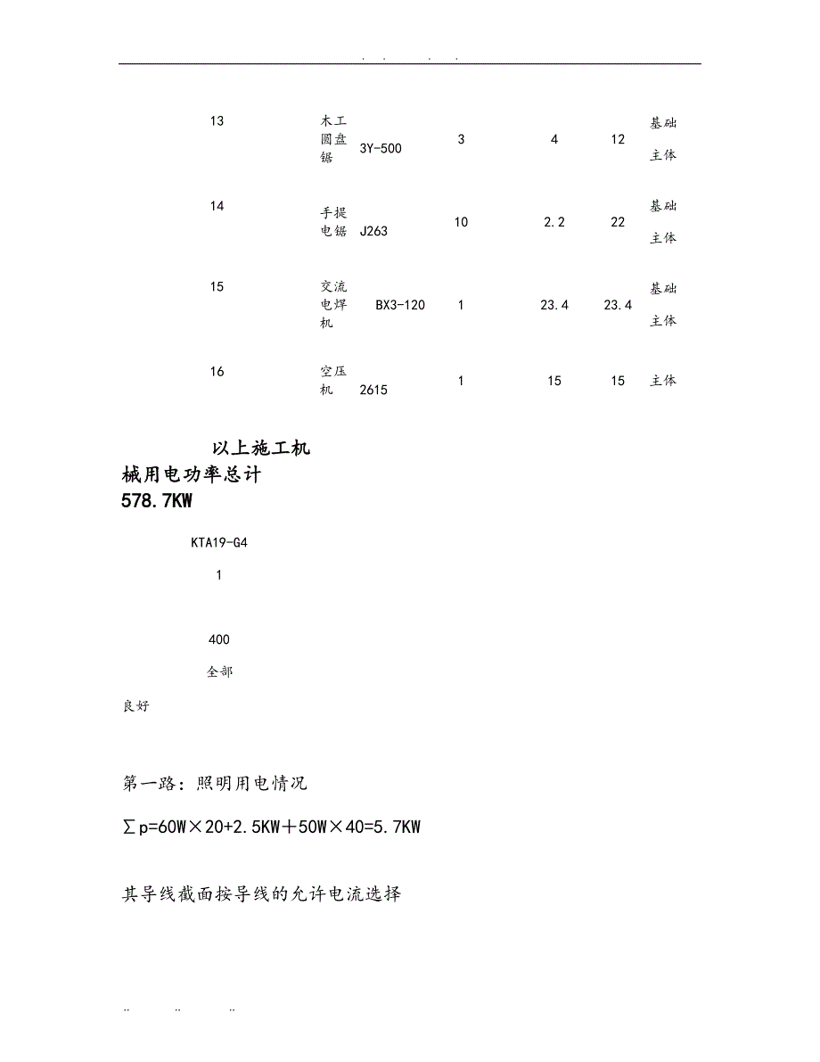 临时用电工程施工组织设计方案好精_第4页