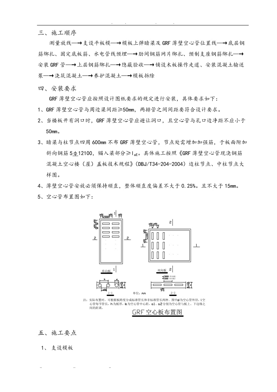 GRF工程施工设计方案(黄山)工程施工设计方案_第3页
