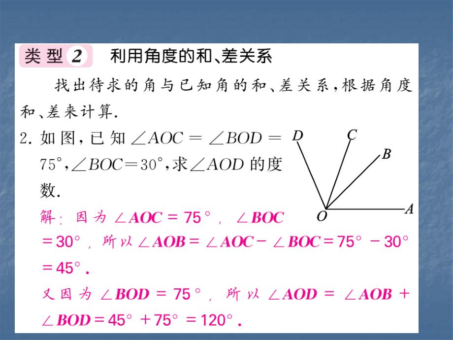 2018年秋七年级上册数学(湘教版)课件：知能提升小专题(八)_第3页