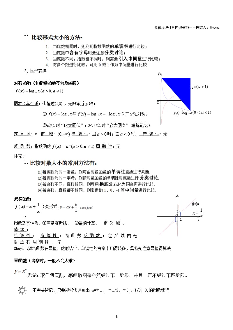 高中数学函数常用函数图形及其基本性质（2020年10月整理）.pptx_第3页