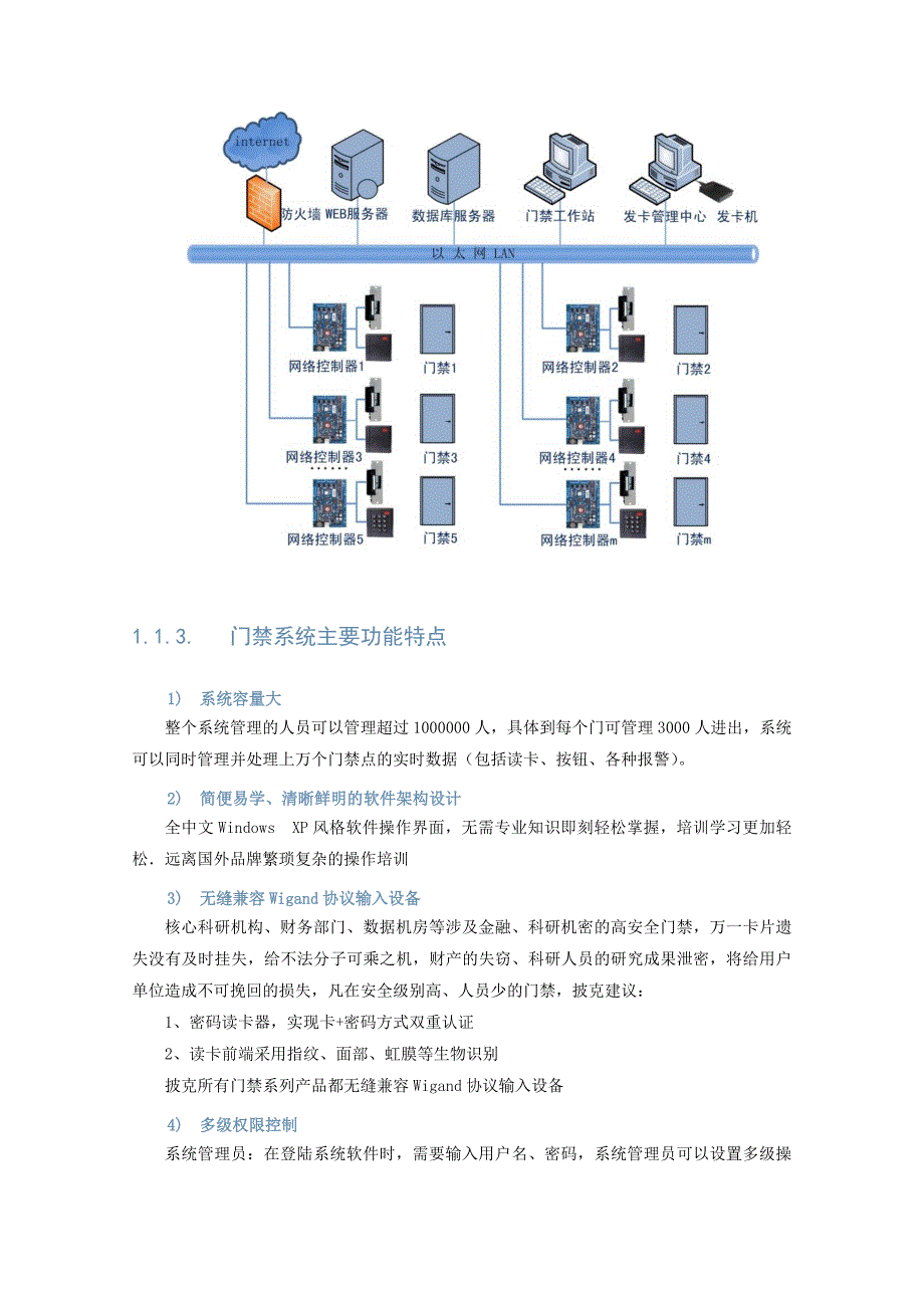 {精品}门禁管理系统方案_第2页