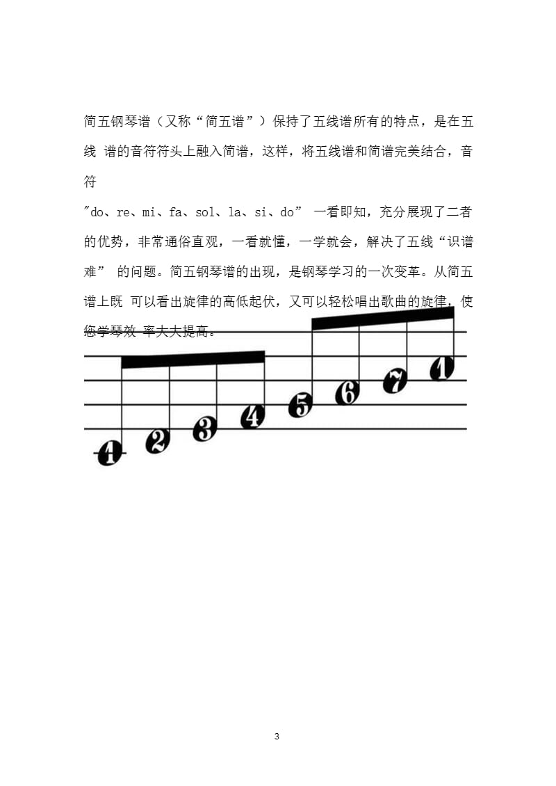 钢琴键盘与五线谱、简谱音高对照表钢琴音高简谱（2020年10月整理）.pptx_第3页