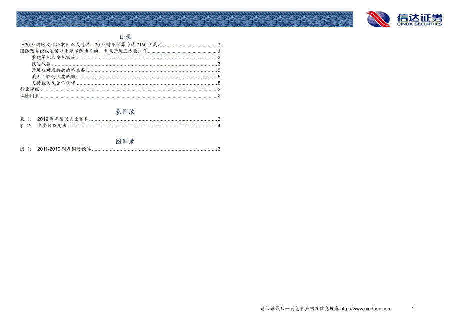 美国《2019财年国防授权法案》主要内容解析_第3页