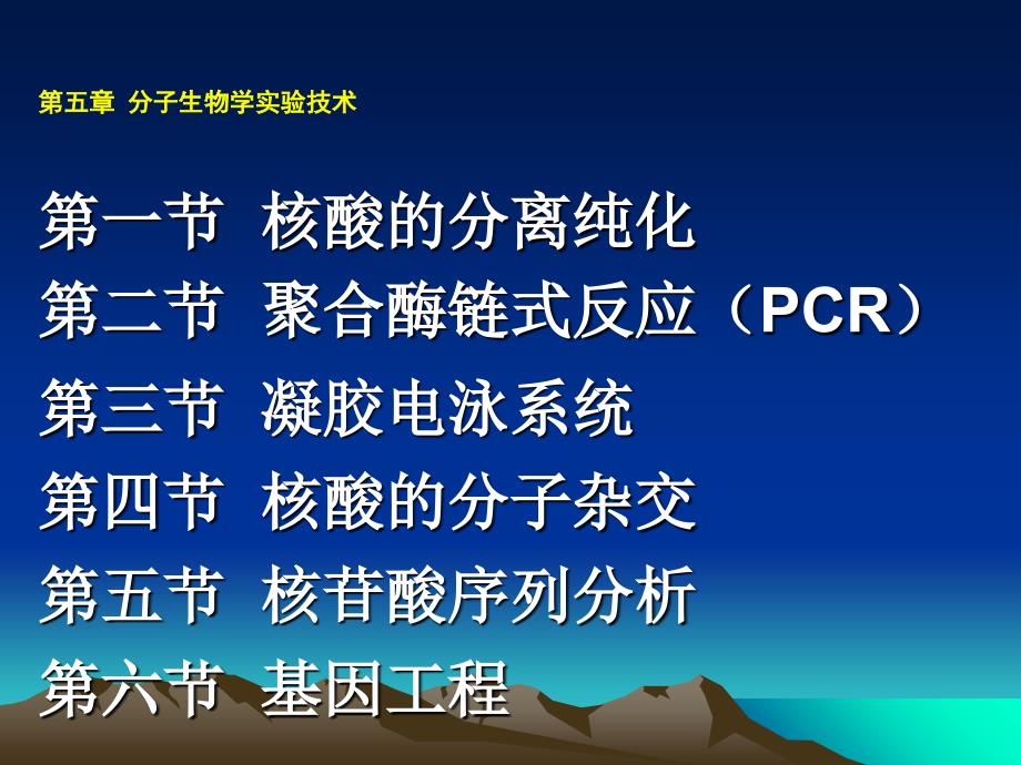 2019第一节核酸的分离纯化ppt课件_第1页