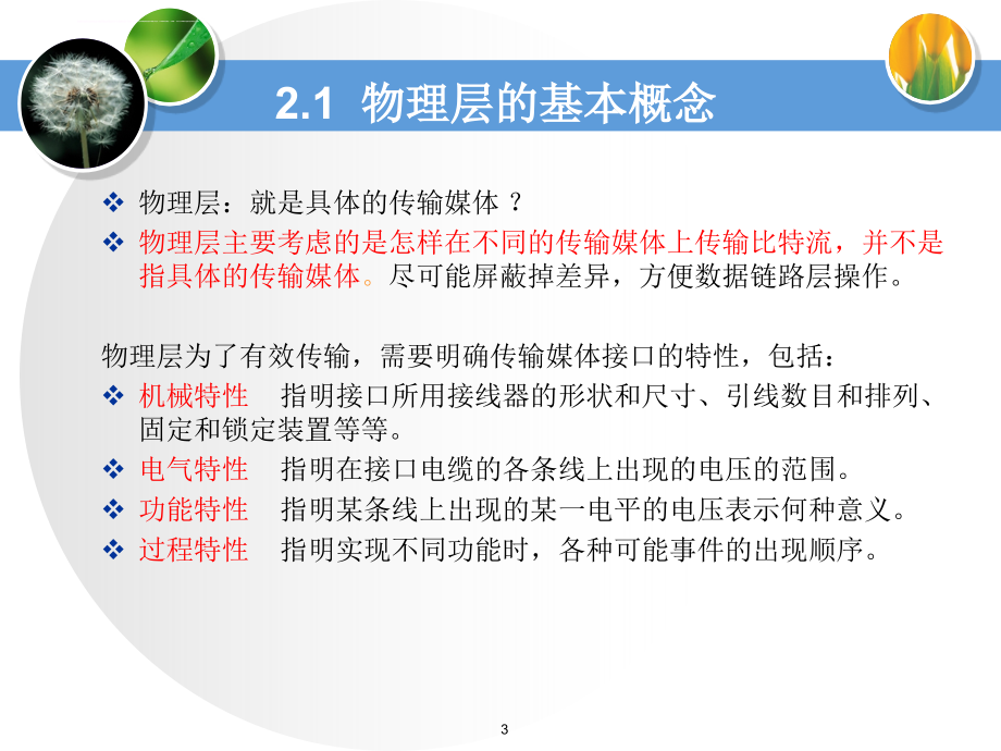 2019年计算网络 第2章 物理层ppt课件_第3页