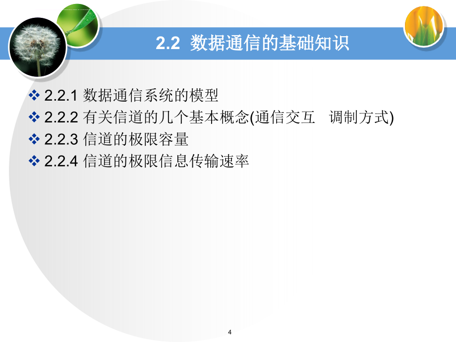 2019年计算网络 第2章 物理层ppt课件_第4页