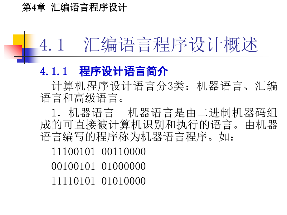 xx年第4章汇编语言程序设计 使用ppt课件_第4页