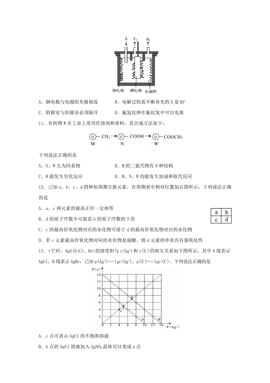 山东省某知名中学高考化学预测卷二_2_第2页