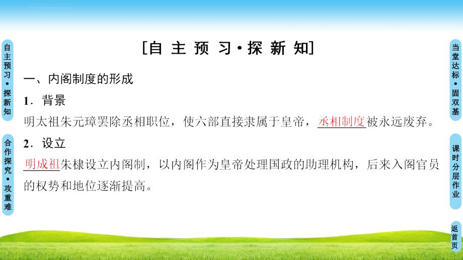 专题1 4 专制时代晚期的政治形态ppt课件_第3页