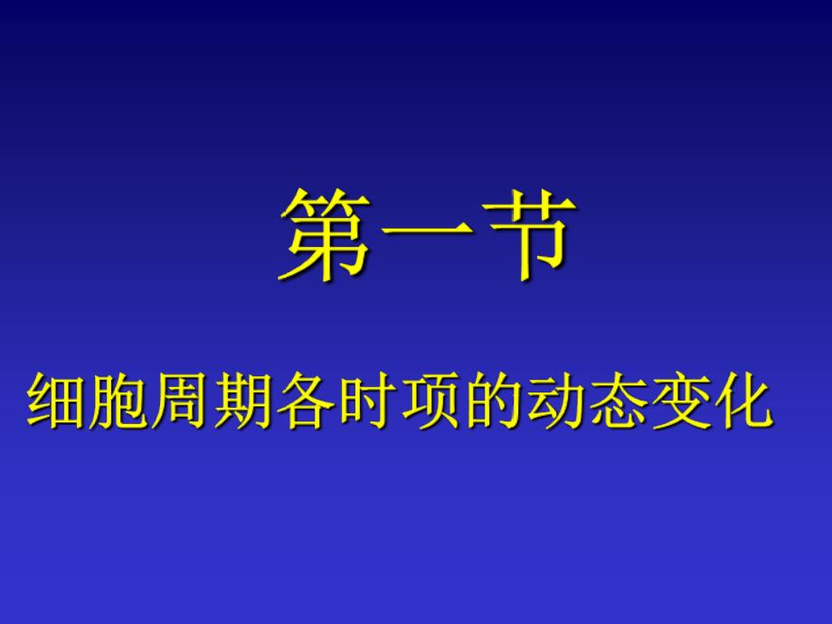 {精品}细胞周期及其调控(讲义)_第3页