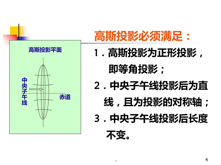 高斯投影原理PPT课件_第4页