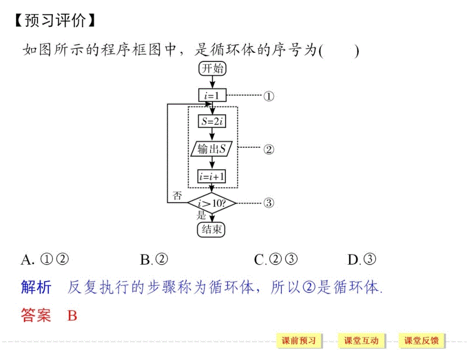 第3课时 循环结构程序框图的画法（创新设计）ppt课件_第3页