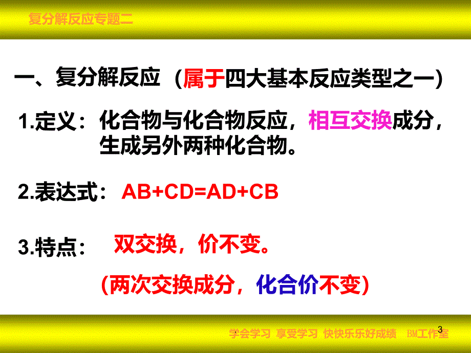 《复分解反应》专题训练PPT课件_第3页