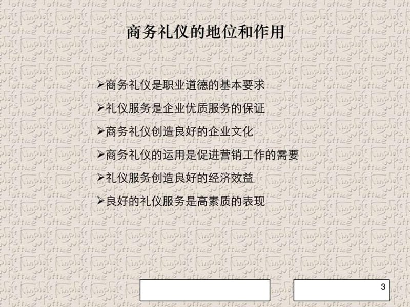 房地产置业顾问客户接待公关礼仪入职培训讲义教程课ppt课件_第3页