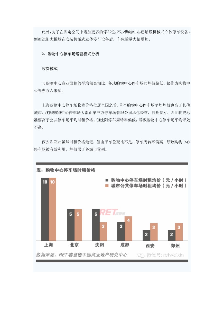 购物中心停车场研究报告：类型丶租金丶运营丶业态和服务趋势_第2页