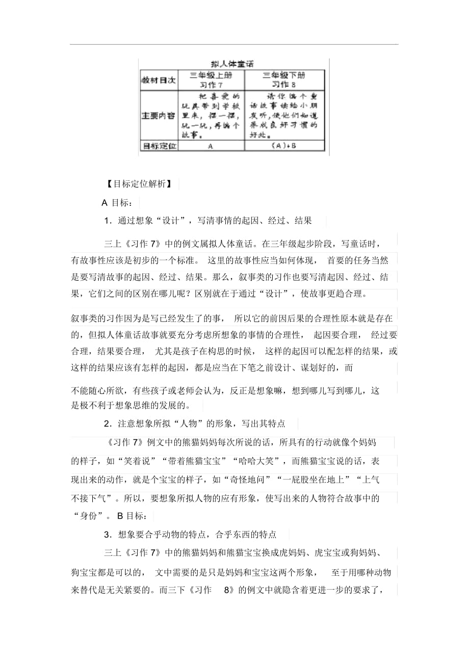 小学语文论文-谈想象类习作教学目标定位人教版新课标_第3页