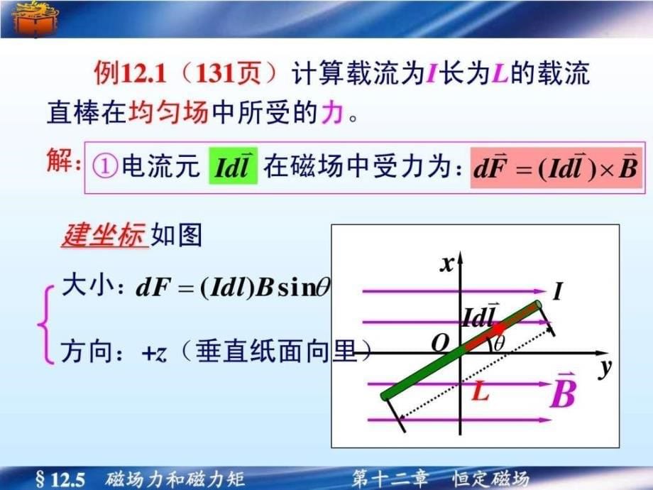 磁场力和磁力矩ppt课件_第5页