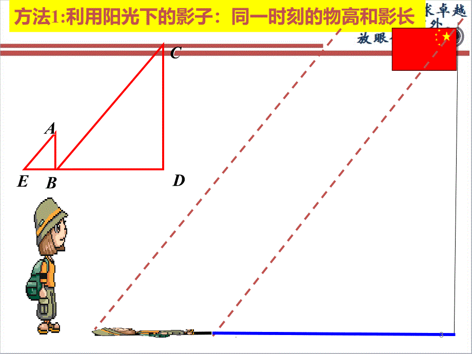 利用相似三角形测量高度PPT课件_第3页