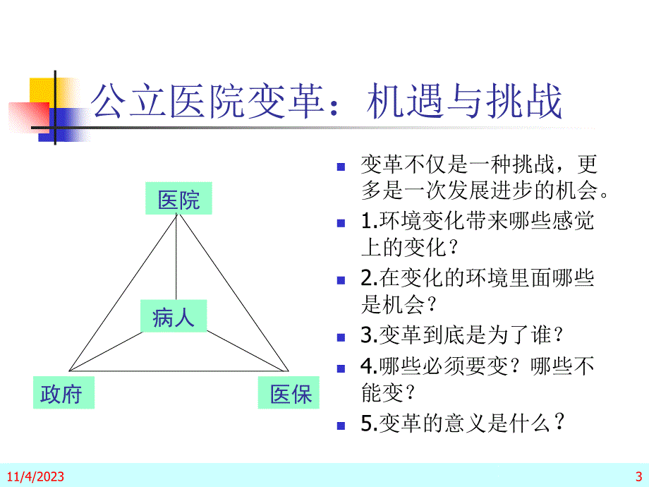 案例公立医院医改的机遇与挑战参考PPT_第3页