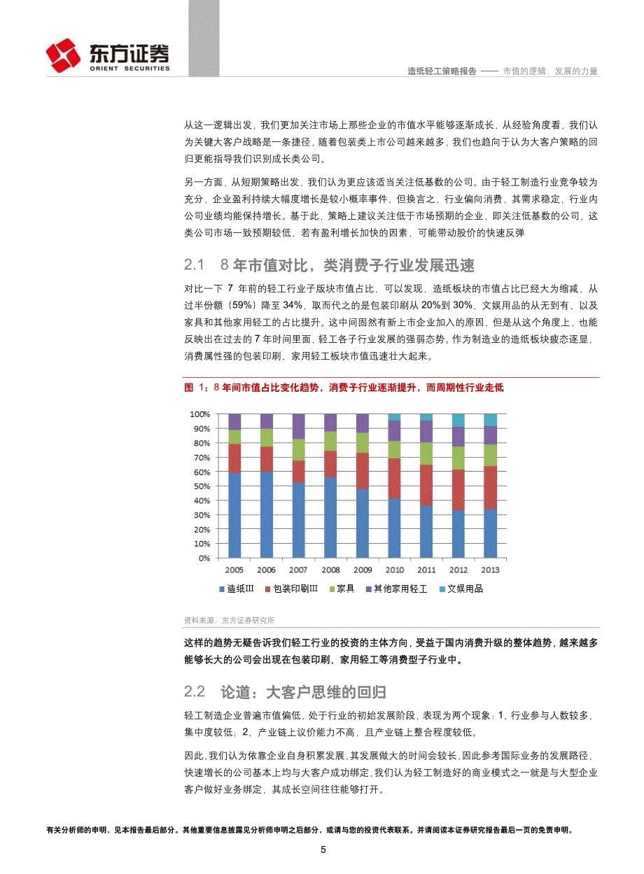 轻工制造行业：市值的逻辑发展的力量－2013年中期策略_第5页