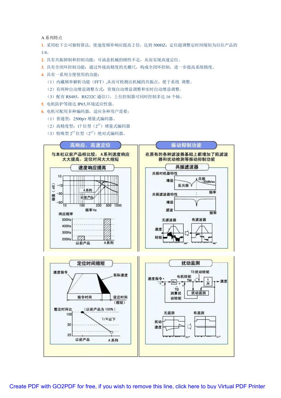 松下A 系列伺服电机手册(中文)(最新编写）-修订编选_第1页