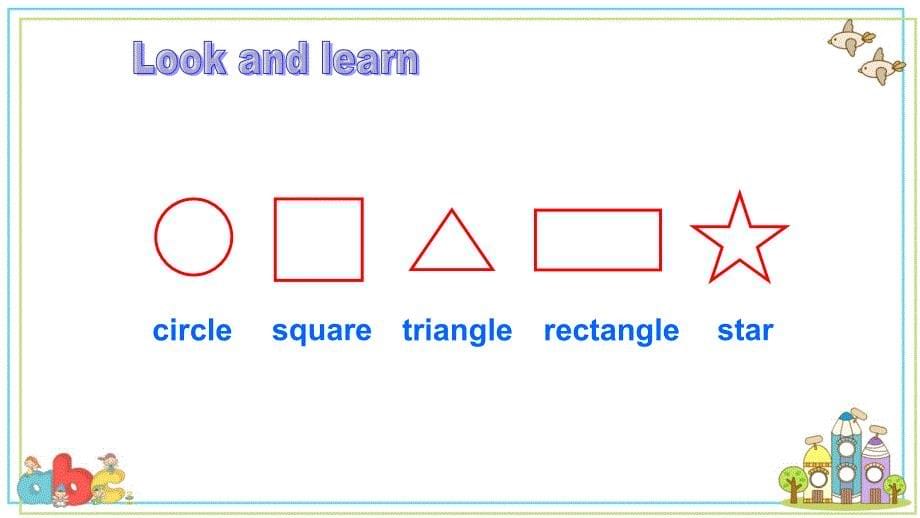 牛津沪教版四上英语课件Unit 11 ShapesPPT-附教案_第5页