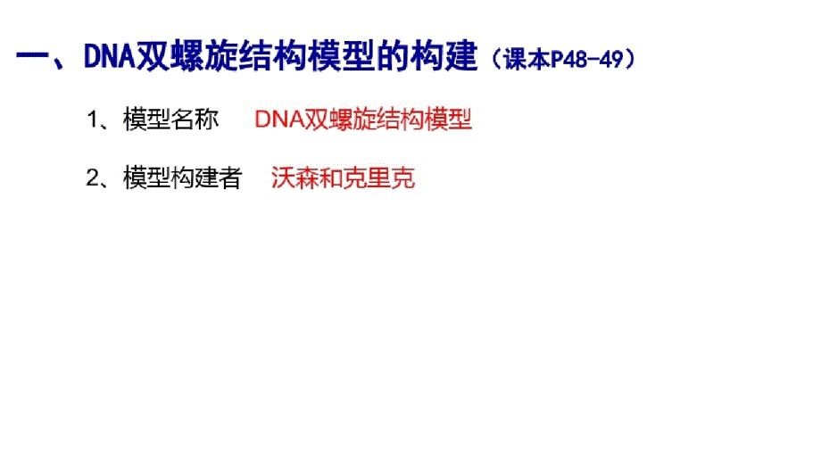 人教版必修二第三章第二节DNA的结构(共58张PPT)_第3页