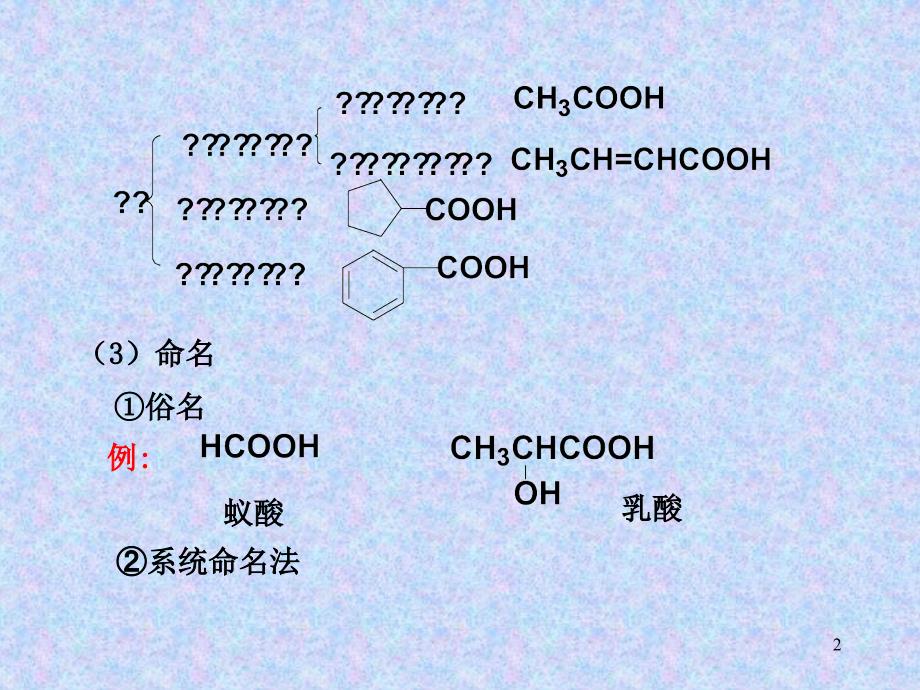 羧酸和取代羧酸药学参考课件_第2页