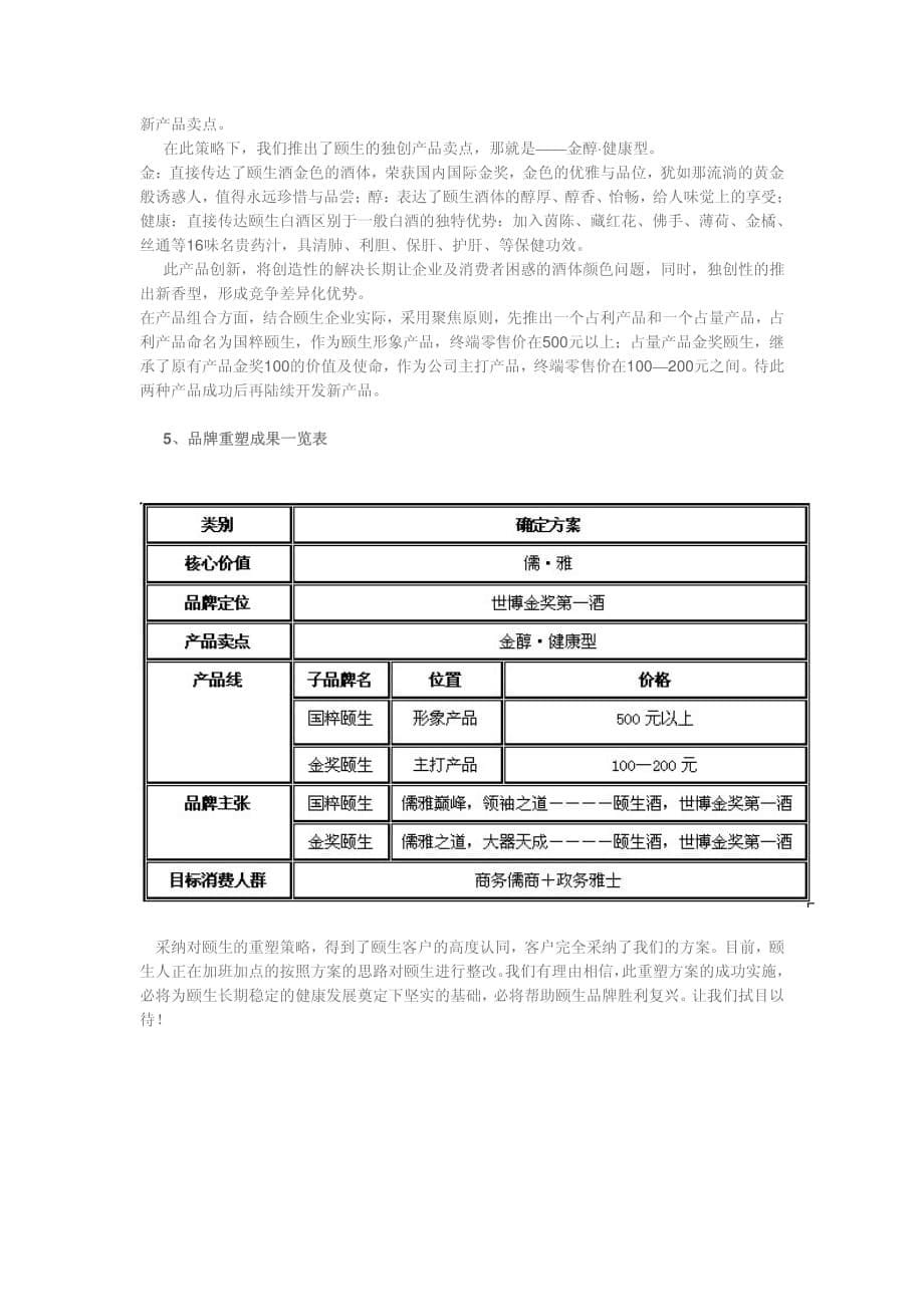 颐生白酒品牌重塑纪实_第5页