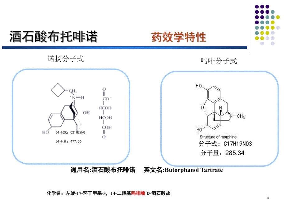 布托啡诺的药理学特性及临床应用参考PPT_第5页