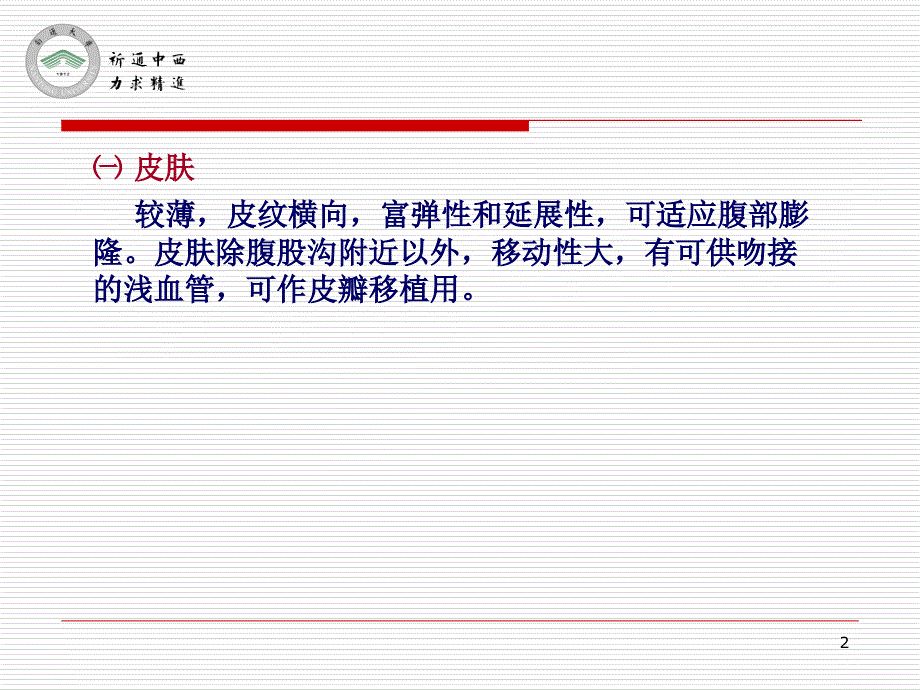 医用局部解剖学腹前外侧壁参考PPT_第2页