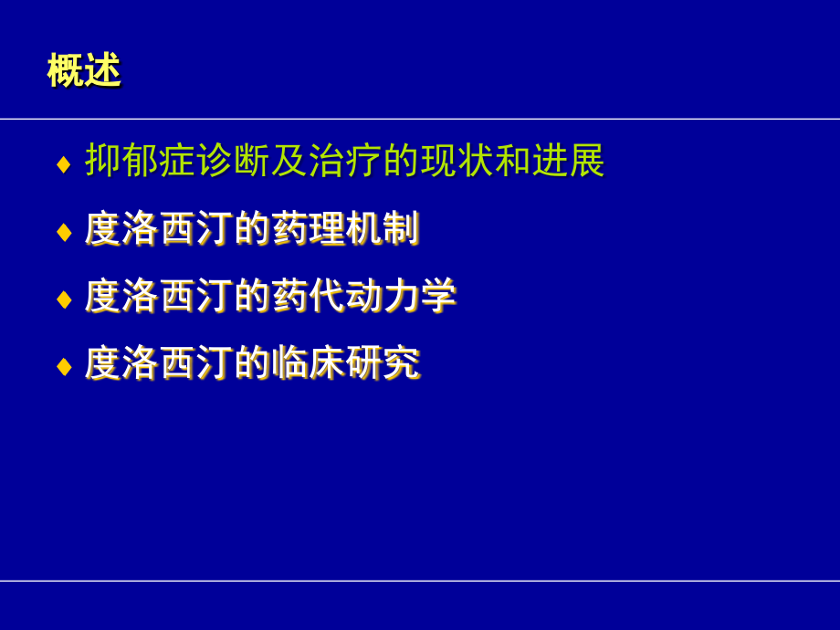 度洛西汀药理机制和临床疗效参考PPT_第2页