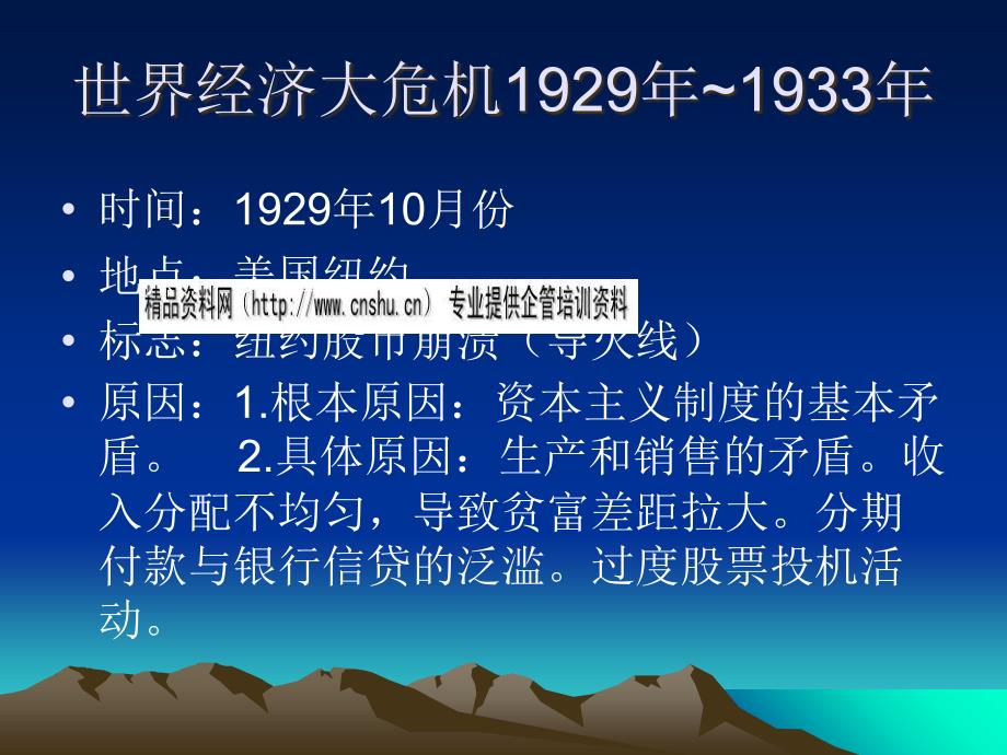 1929年~1933年经济危机概述_第3页