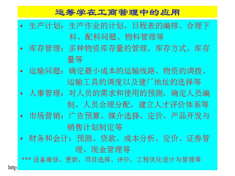 MBA运筹学培训课程_第5页