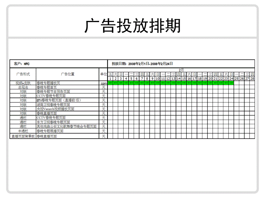 KFC广告投放报告_第2页