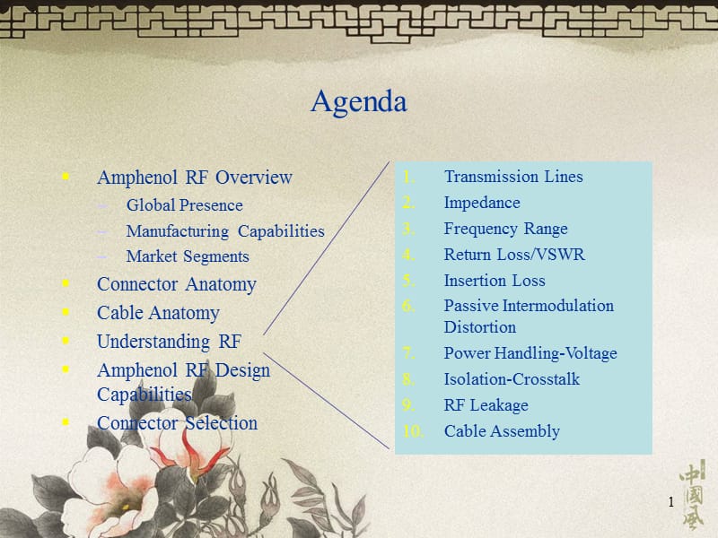 ARFARFConnectorTraining连接器培训PPT参考课件_第1页